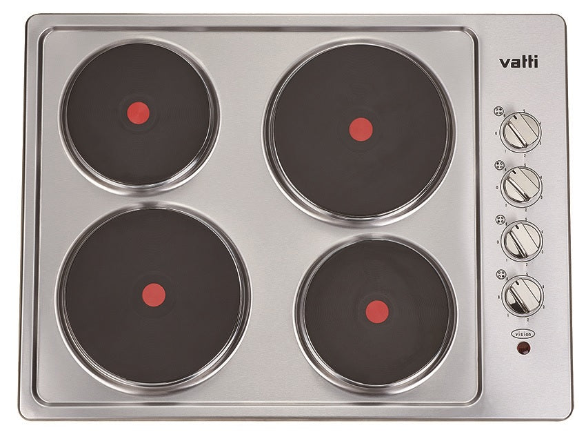 Encimera Eléctrica 4 Platos Inox 60 HBE0422B