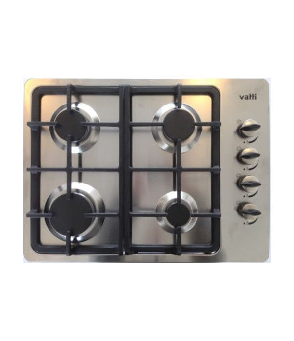 Encimera 4 platos Gas Inox HB0420A1