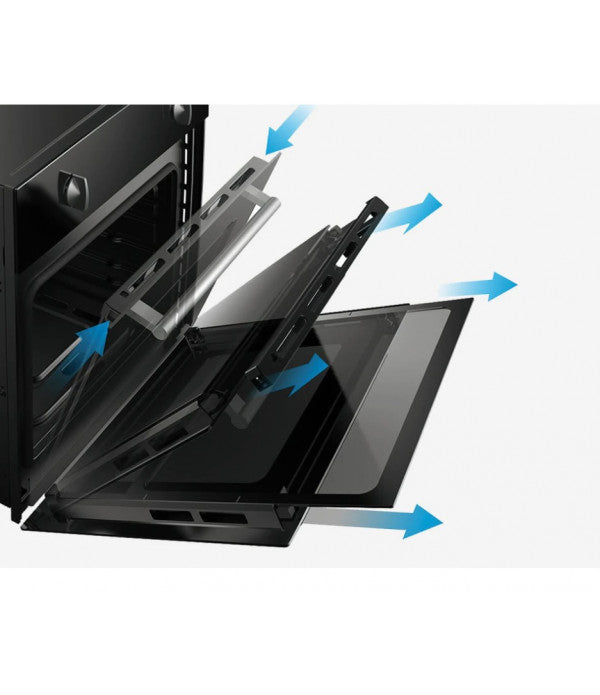 Horno Eléctrico E750104 Black Series 75 Lts